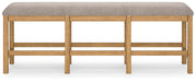 Havonplane 72" Counter Height Dining Bench - Valley Furniture (Rohnert Park, CA)
