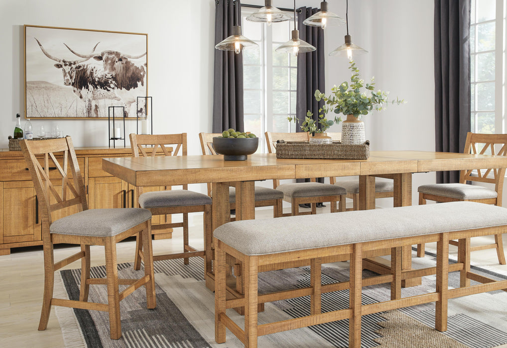 Havonplane 72" Counter Height Dining Bench - Valley Furniture (Rohnert Park, CA)