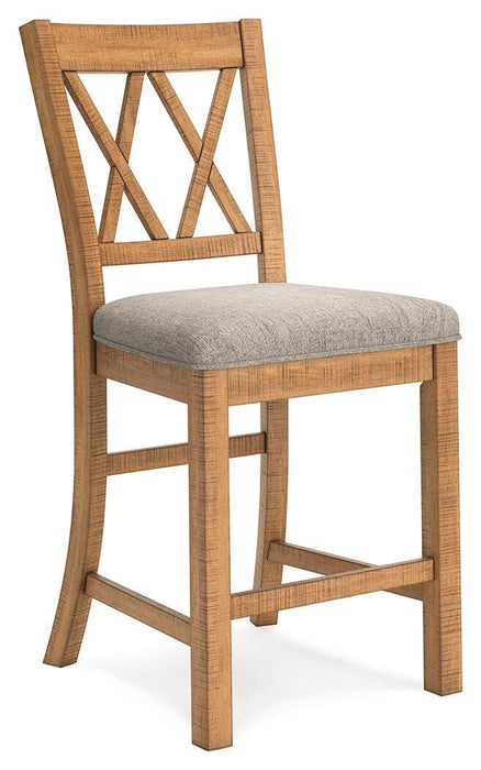 Havonplane Counter Height Barstool - Valley Furniture (Rohnert Park, CA)
