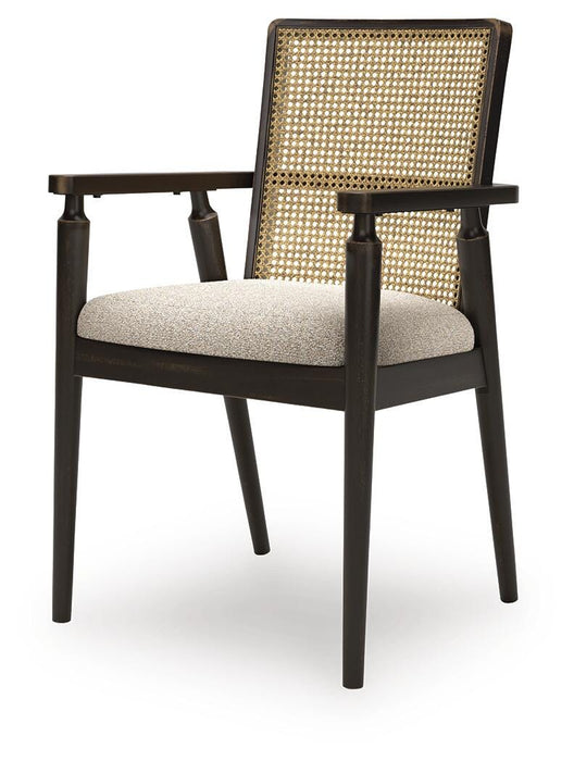 Galliden Dining Arm Chair - Valley Furniture (Rohnert Park, CA)