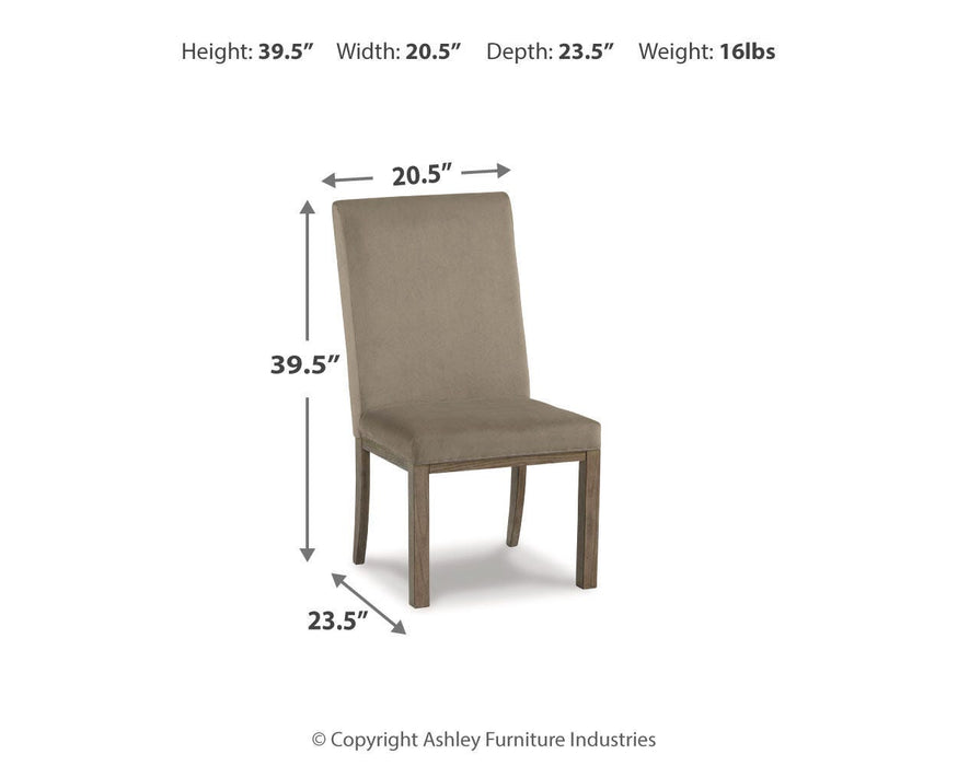 Chrestner Dining Chair - Valley Furniture (Rohnert Park, CA)