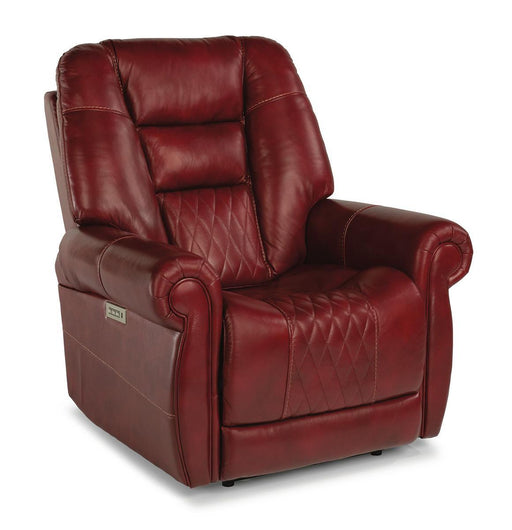 Flexsteel Maverick Power Recliner with Power Headrest and Lumbar image