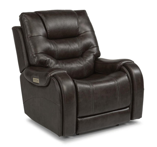 Flexsteel Sinclair Power Recliner with Power Headrest and Lumbar image