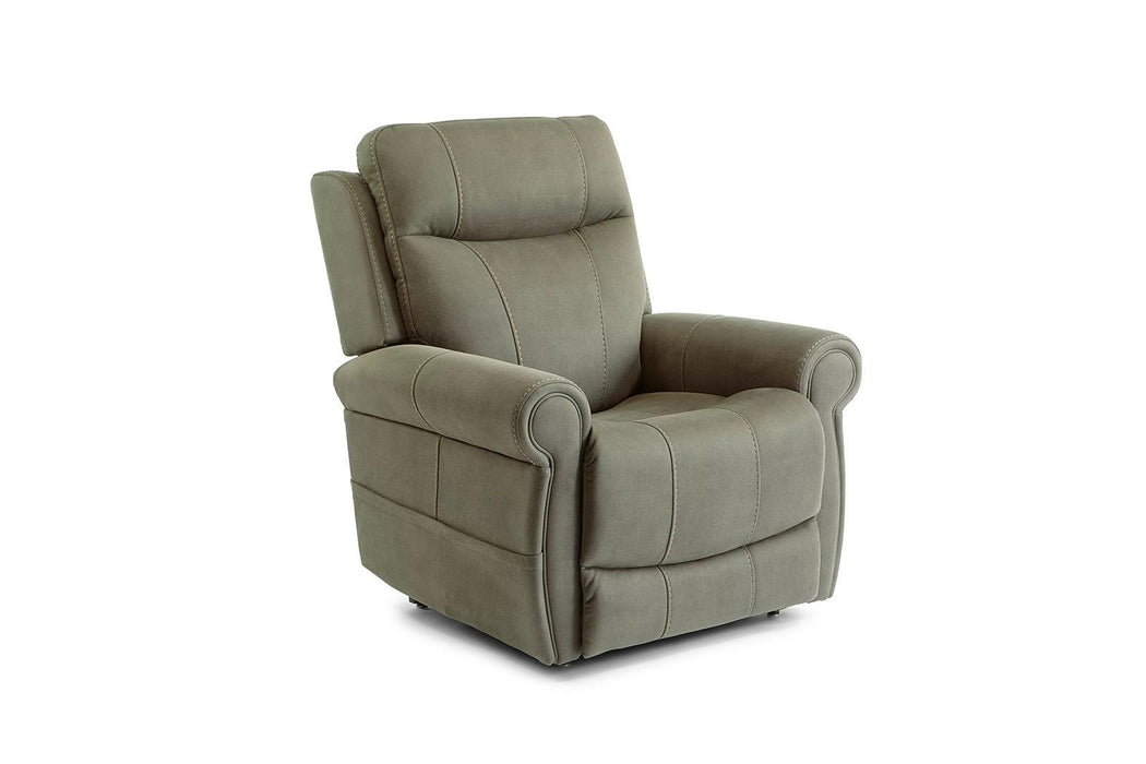 Flexsteel Stewart Power Lift Recliner with Power Headrest and Lumbar