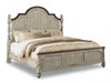 Flexsteel Wynwood Plymouth King Poster Bed in Whitewash Wood image