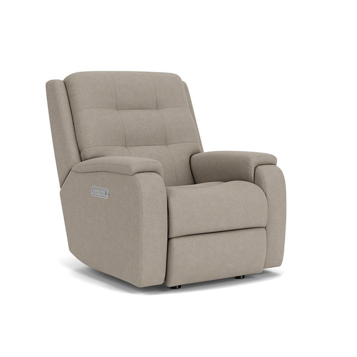 Arlo 2810-51L Power Rocking Recliner with Power Headrest & Lumbar