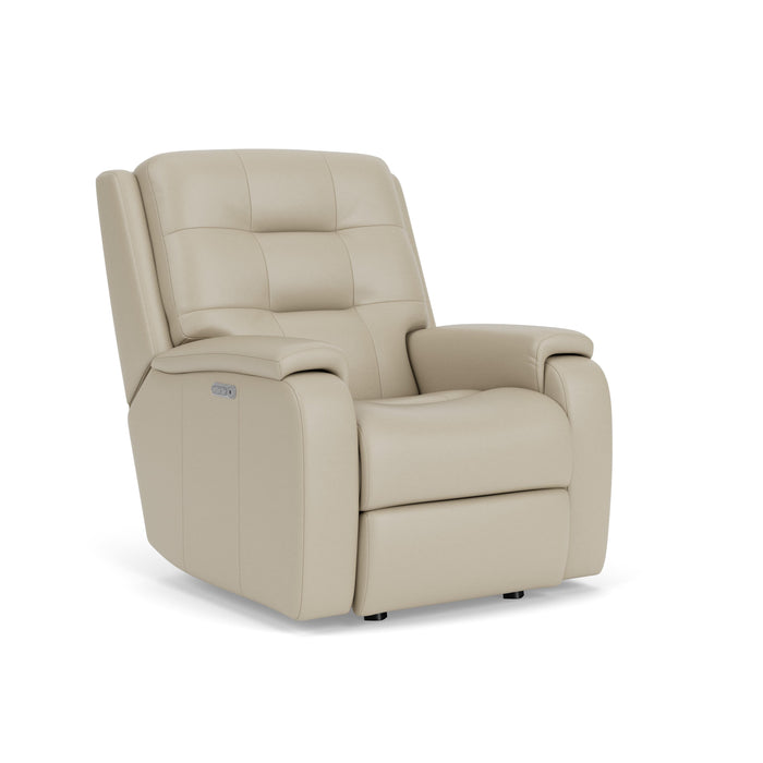 Arlo 3810-51L Power Rocking Recliner with Power Headrest & Lumbar