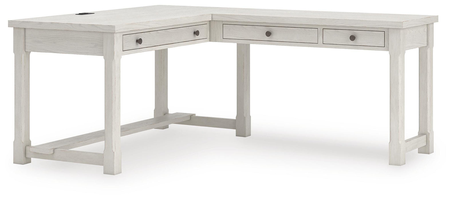 Robbinsdale L-Shaped Home Office Desk - Valley Furniture (Rohnert Park, CA)
