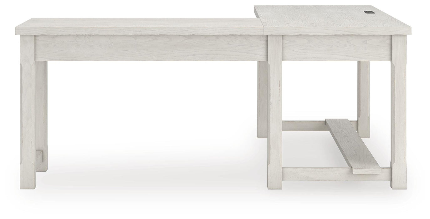 Robbinsdale L-Shaped Home Office Desk - Valley Furniture (Rohnert Park, CA)