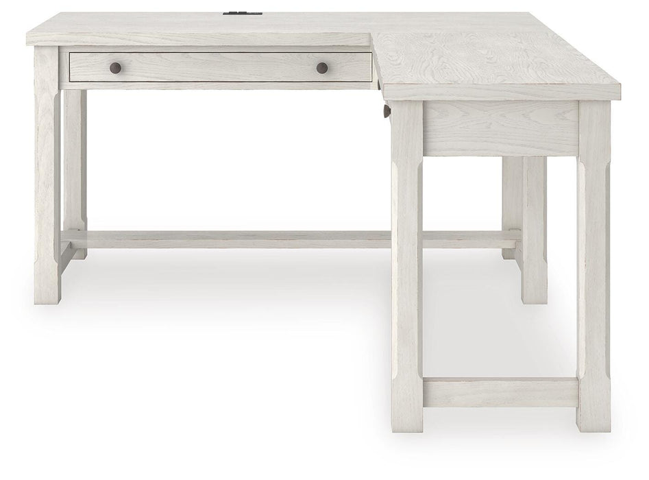 Robbinsdale L-Shaped Home Office Desk - Valley Furniture (Rohnert Park, CA)