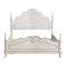 Homelegance Cinderella Full Poster Bed in Antique White 1386FNW-1* image
