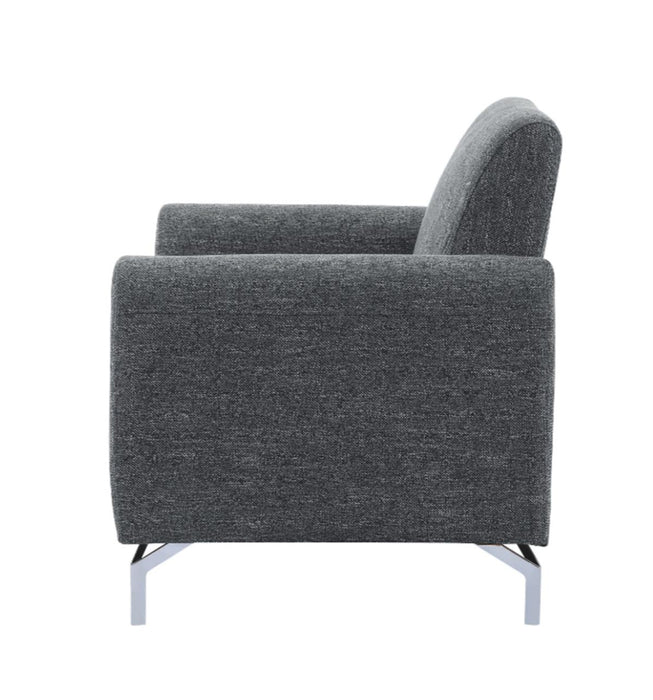 Homelegance Furniture Venture Chair in Dark Gray