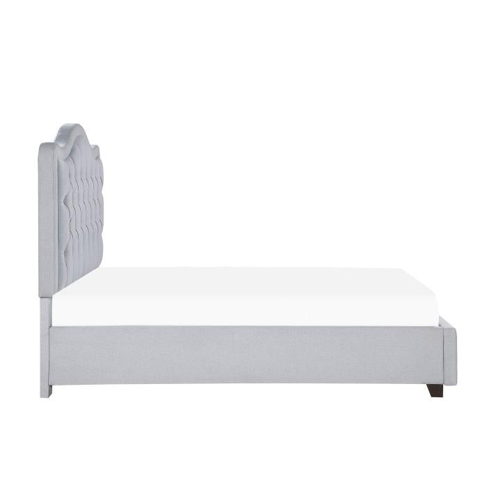 Toddrick (4) Queen Platform Bed with Storage Drawers