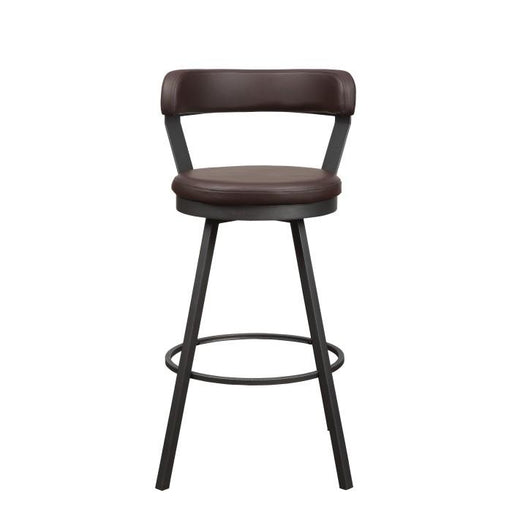 5566-29BR - Swivel Pub Height Chair, Brown image