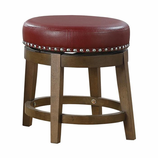 5681RED-18 - Round Swivel Stool, Red image