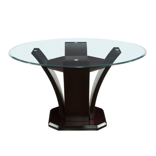 710-54* - (3)Round Dining Table, Glass Top image