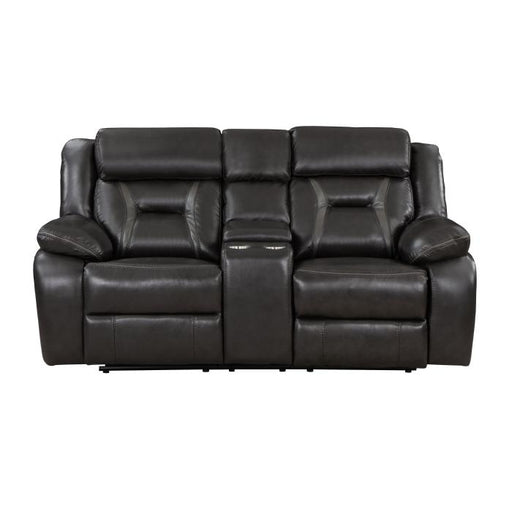 8229NDG-2 - Double Reclining Love Seat with Center Console image