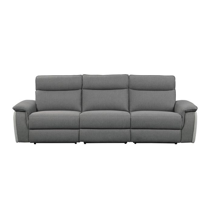 8259DG-3PWH* - (3)Power Double Reclining Sofa with Power Headrests image