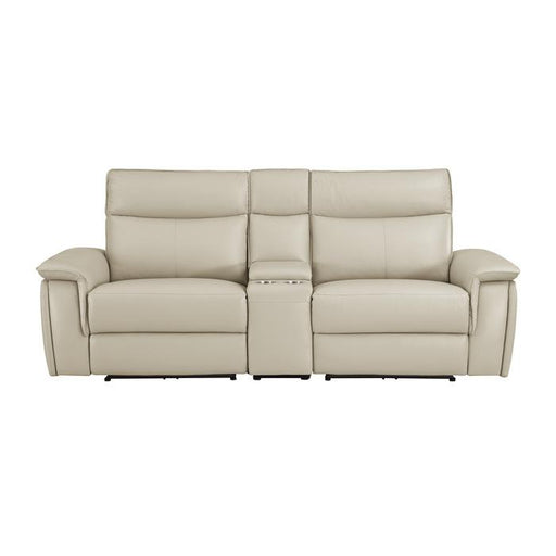 8259RFTP-2CNPWH* - (3)Power Double Reclining Love Seat with Center Console and Power Headrests image