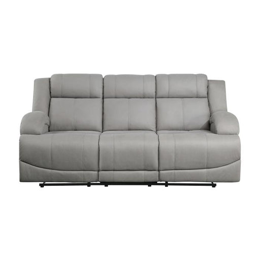 9207GRY-3 - Double Reclining Sofa image