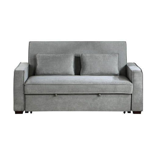 9238GY-3CL - Convertible Studio Sofa with Pull-out Bed image