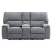 9413CC-2PWH - Power Double Reclining Love Seat with Center Console and Power Headrests image