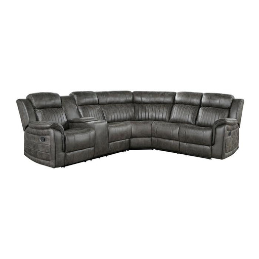 9479BRG*SC - (3)3-Piece Reclining Sectional with Left Console image