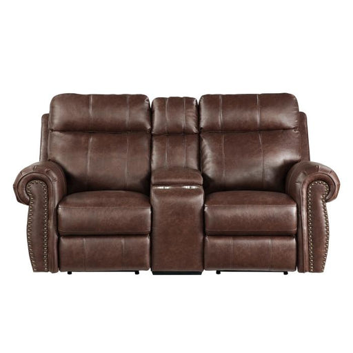 9488BR-2PW - Power Double Reclining Love Seat with Center Console image
