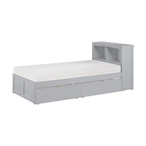 B2063BC-1T* - (3) Twin Bookcase Bed with Storage Boxes image