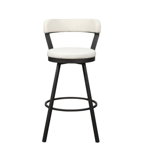 5566-29WT - Swivel Pub Height Chair, White image