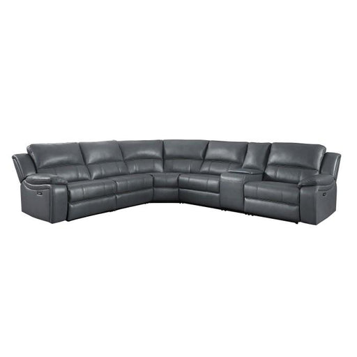 8260GY6PW - (6)6-Piece Modular Power Reclining Sectional image