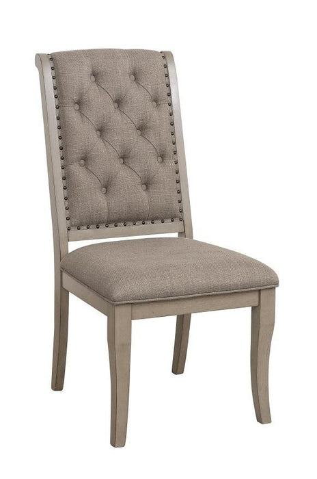 Vermillion Side Chair in Gray (Set of 2)