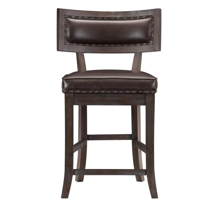 Oxton Counter Hight Chair in Dark Cherry (Set of 2) image