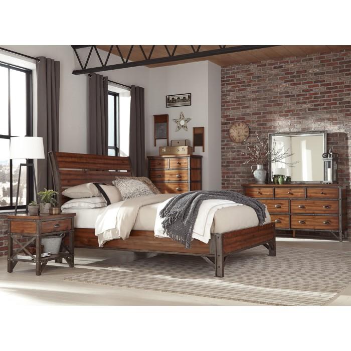 Holverson (3)California King Platform Bed