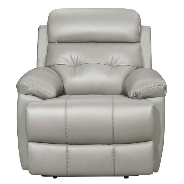 Lambent Double Reclining Chair in Silver Gray image