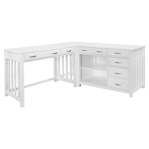 4522WH3 - 3pc Corner Desk (Desk+Corner+Credenza) image