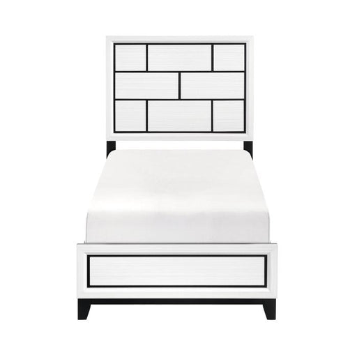 1645WHT-1-Youth (2) Twin Bed image