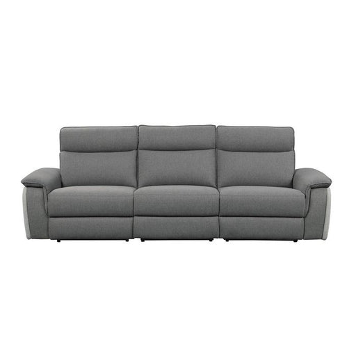 8259DG-3PWH - (3)Power Double Reclining Sofa with Power Headrests image