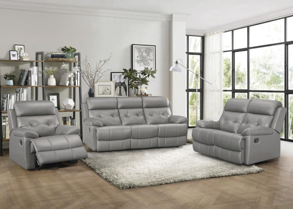 Lambent Double Reclining Chair in Gray