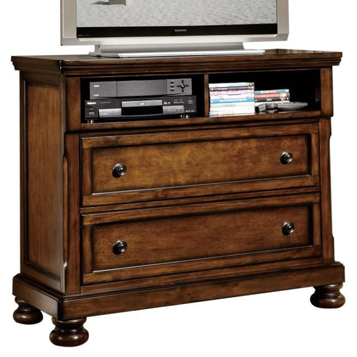 Homelegance Cumberland TV Chest in Brown Cherry 2159-11 image