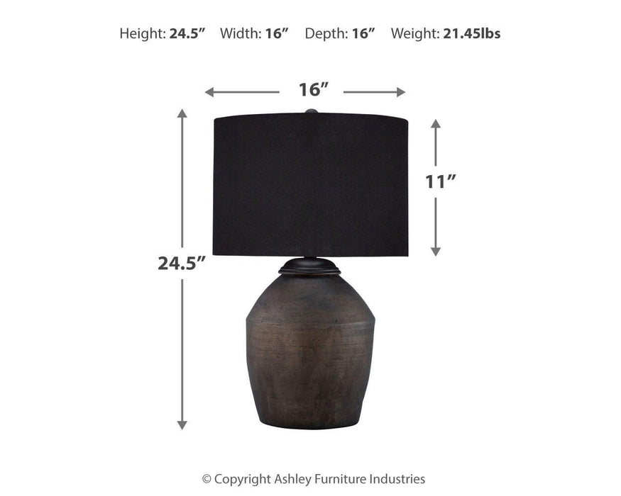 Naareman Lamp Set - Valley Furniture (Rohnert Park, CA)
