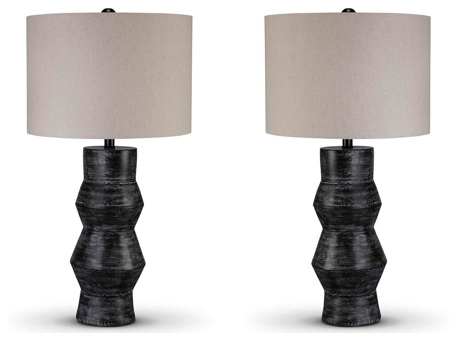 Kerbert Lamp Set - Valley Furniture (Rohnert Park, CA)