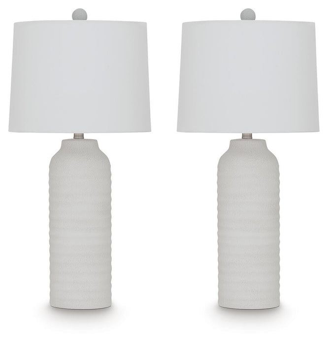 Vauville Table Lamp (Set of 2) - Valley Furniture (Rohnert Park, CA)