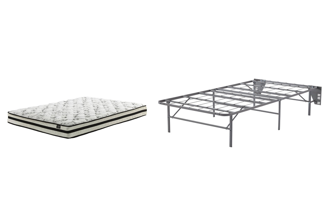 8 Inch Chime Innerspring Mattress Set - Valley Furniture (Rohnert Park, CA)