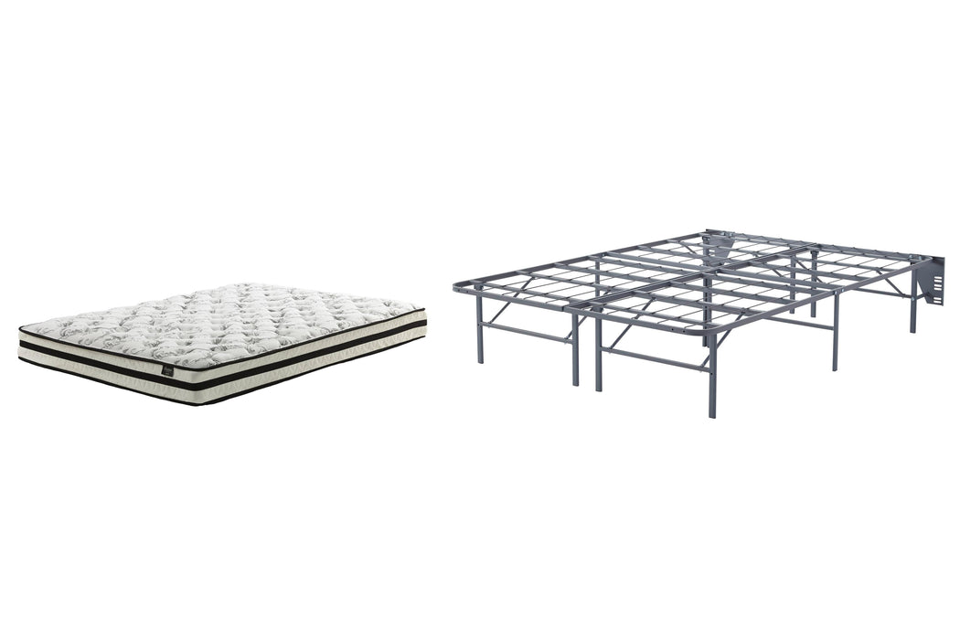 8 Inch Chime Innerspring Mattress Set - Valley Furniture (Rohnert Park, CA)