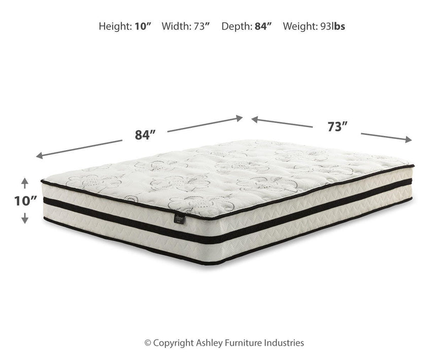 Chime 10 Inch Hybrid Mattress Package - Valley Furniture (Rohnert Park, CA)