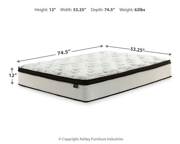 Chime 12 Inch Hybrid Mattress in a Box - Valley Furniture (Rohnert Park, CA)