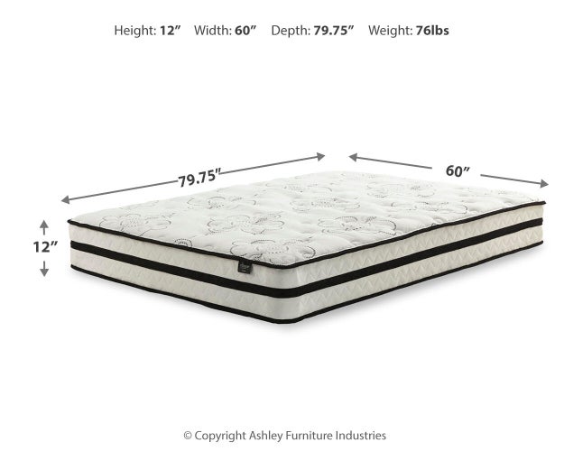 Chime 12 Inch Hybrid Mattress in a Box - Valley Furniture (Rohnert Park, CA)