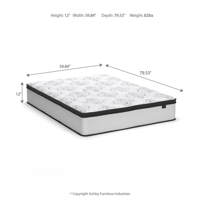 Chime 12 Inch Hybrid Mattress in a Box - Valley Furniture (Rohnert Park, CA)