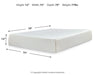 Chime 12 Inch Memory Foam Mattress in a Box - Valley Furniture (Rohnert Park, CA)